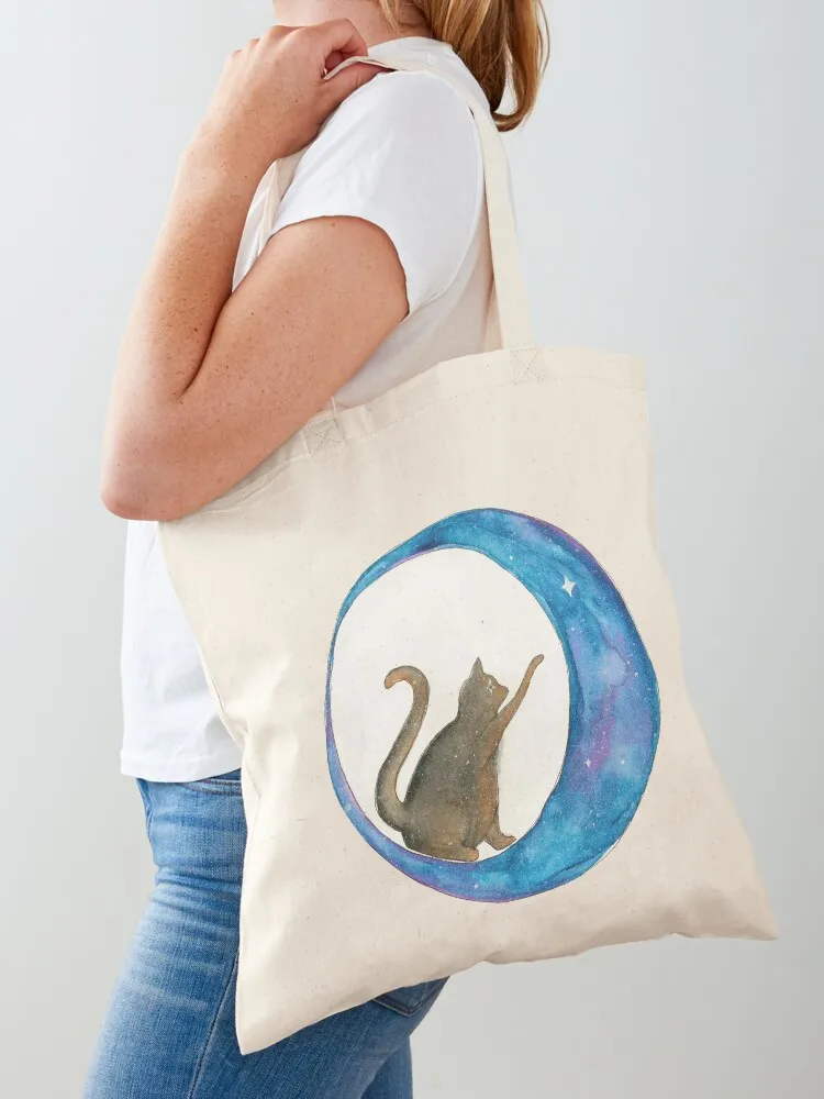 Moon Cat Tote Bag Shopper custom tote bag canvas bags eco pack
Moon Cat Tote Bag Shopper custom tote bag canvas bags eco pack