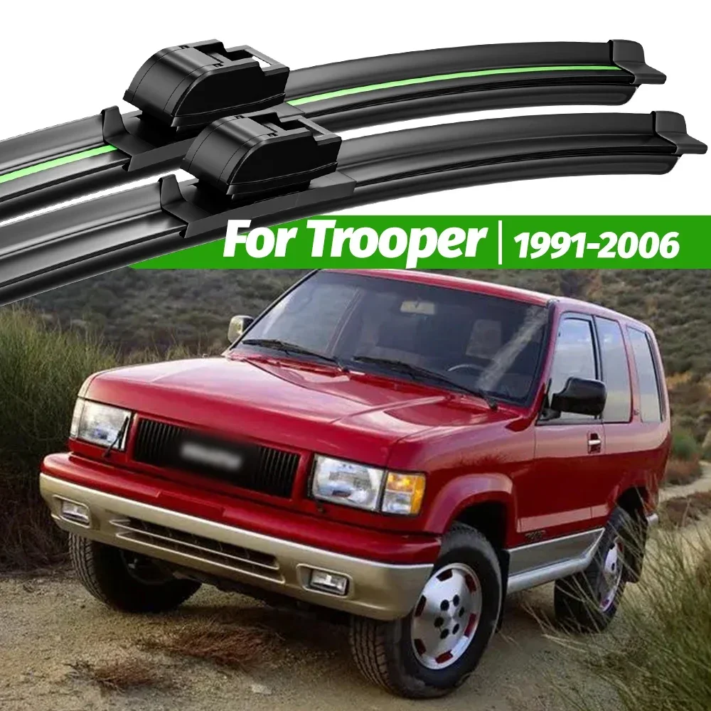 For Isuzu Trooper 1991-2006 2pcs Front Windshield Wiper Blades 1998 2000 2002 2003 2005 Windscreen Window Accessories
For Isuzu Trooper 1991-2006 2pcs Front Windshield Wiper Blades 1998 2000 2002 2003 2005 Windscreen Window Accessories
