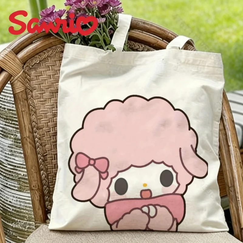 1PC Sanrio My Sweet Piano Canvas Tote Bag Double-sided Cute Print Eco-friendly Reusable Shoulder Bag
1PC Sanrio My Sweet Piano Canvas Tote Bag Double-sided Cute Print Eco-friendly Reusable Shoulder Bag