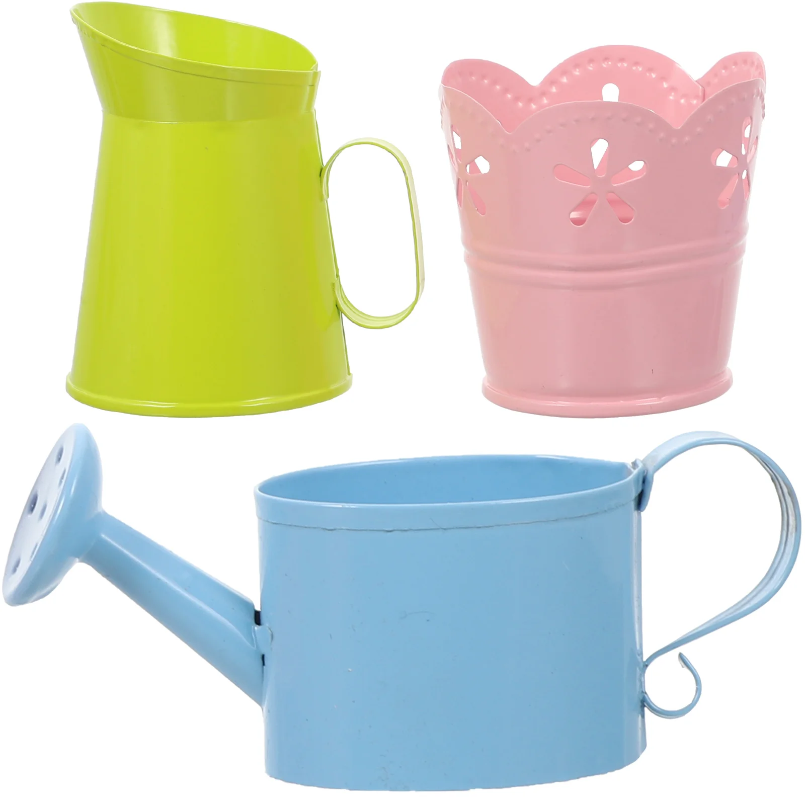 3Pcs Iron Flower Bucket Vase Mini Pots Small Buckets Plant Storage ganizer Smooth Retro Home Decor Gardening Supplies
3Pcs Iron Flower Bucket Vase Mini Pots Small Buckets Plant Storage ganizer Smooth Retro Home Decor Gardening Supplies