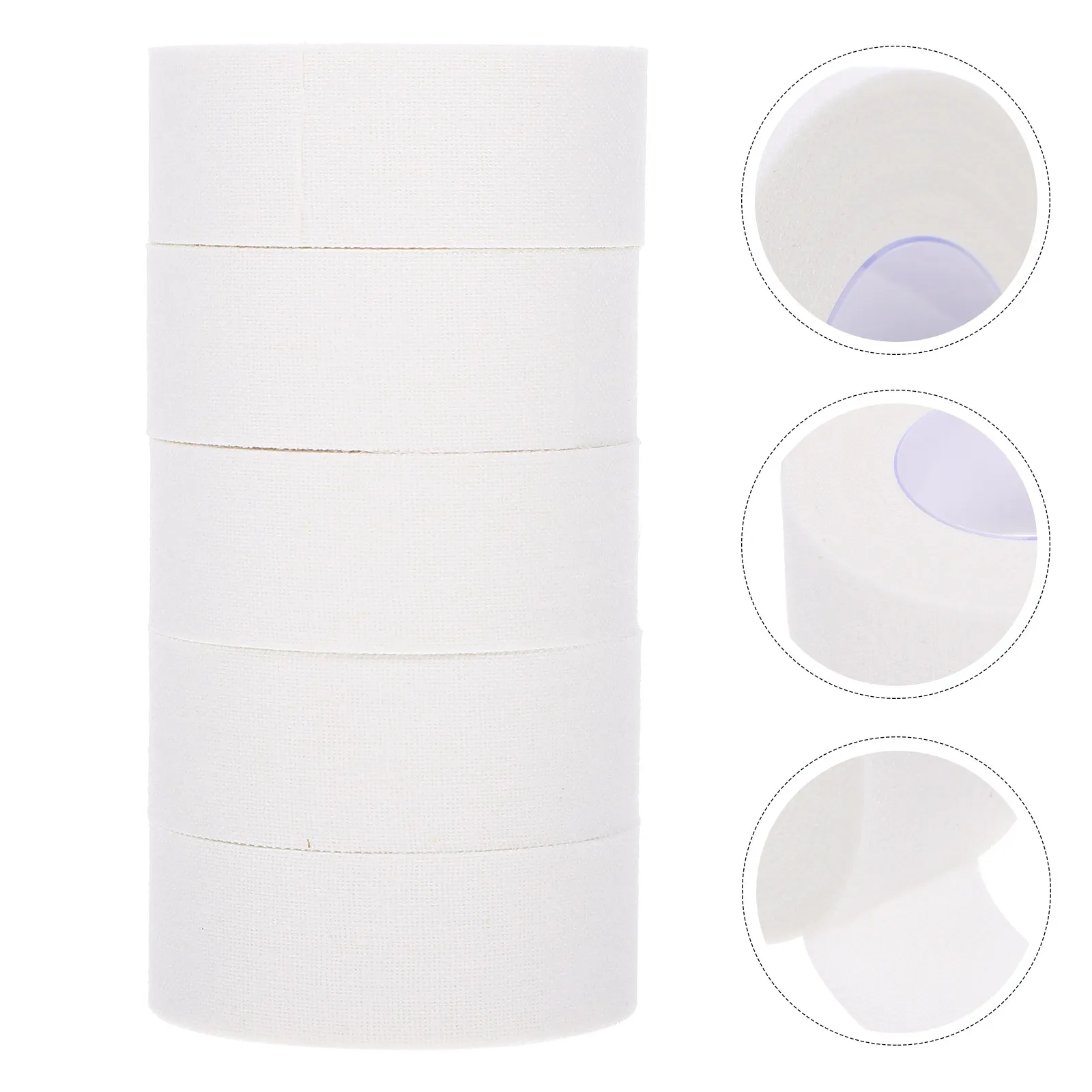 5 Rolls Portable Convenient Tearable Tape Supple Stretchable Safe Non-Irritating for Wound Protection Gauze Fixing First
5 Rolls Portable Convenient Tearable Tape Supple Stretchable Safe Non-Irritating for Wound Protection Gauze Fixing First
