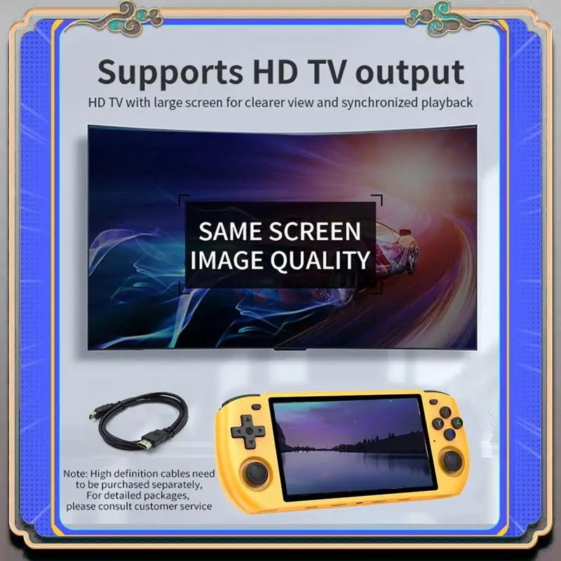RGB10 Max3 Retro Game Console 16G+64G 5.0 Inch Handheld Video Game Console For MAME PSP N64 GBA NDS Emulator Durable B
RGB10 Max3 Retro Game Console 16G+64G 5.0 Inch Handheld Video Game Console For MAME PSP N64 GBA NDS Emulator Durable B