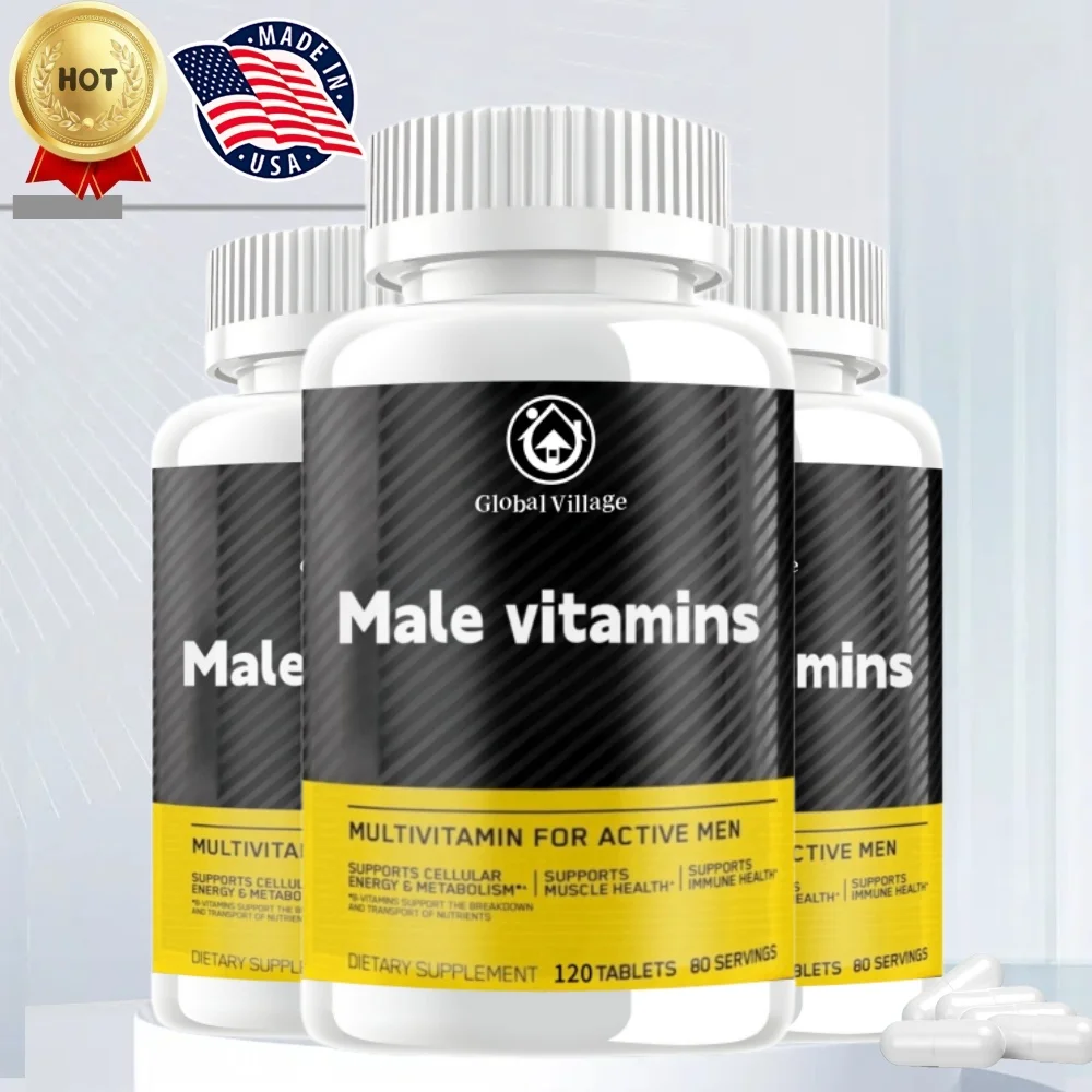 Global Village Multivitamin For Men, Immune Support Supplement With Amino Acids, 120 Count,
Global Village Multivitamin For Men, Immune Support Supplement With Amino Acids, 120 Count,