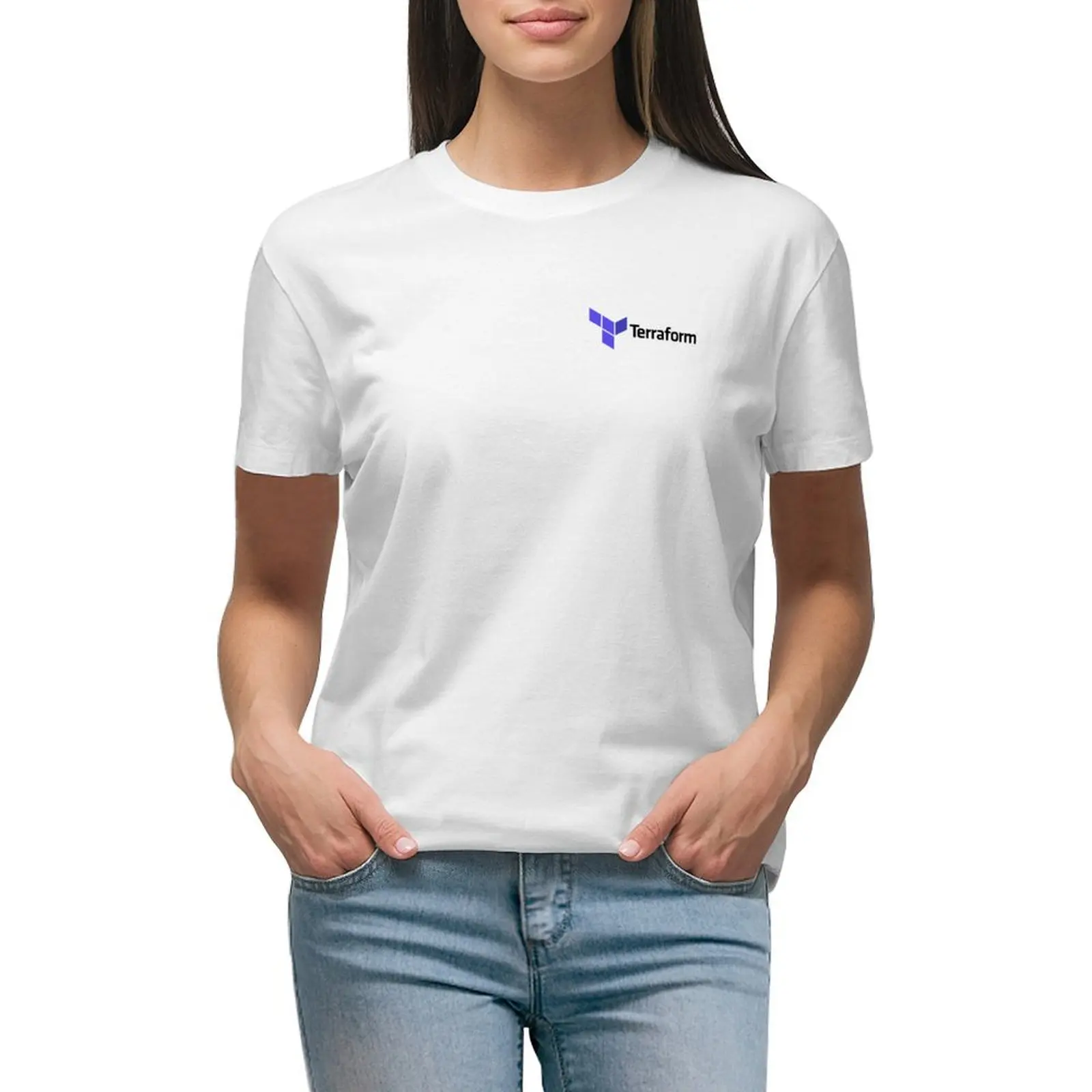 terraform sticker T-shirt cute clothes vintage clothes korean fashion black t-shirts for Women
terraform sticker T-shirt cute clothes vintage clothes korean fashion black t-shirts for Women