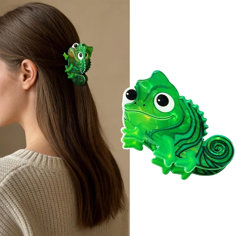 Игривая заколка-хамелеон для волос: очаровательный аксессуар с животными мотивами, модный и стильный головной убор для девушек, для вечеринок и повседневных причесок
Игривая заколка-хамелеон для волос: очаровательный аксессуар с животными мотивами, модный и стильный головной убор для девушек, для вечеринок и повседневных причесок