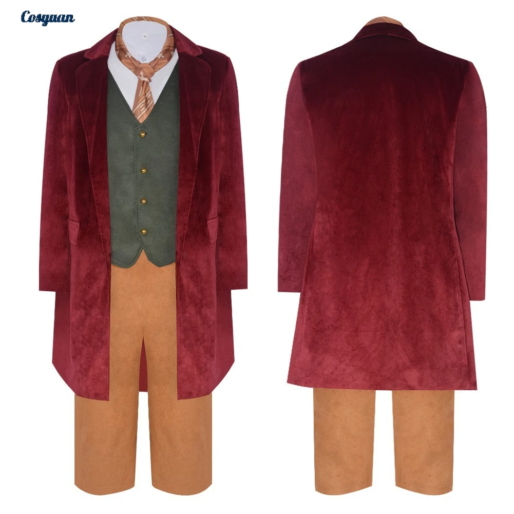 Movie Lorded Rings Cosplay Bilbo Coat Shirt Pants Clothing Men Party Disguise Roleplay Halloween Costume Carnival Outfits Suits
Movie Lorded Rings Cosplay Bilbo Coat Shirt Pants Clothing Men Party Disguise Roleplay Halloween Costume Carnival Outfits Suits