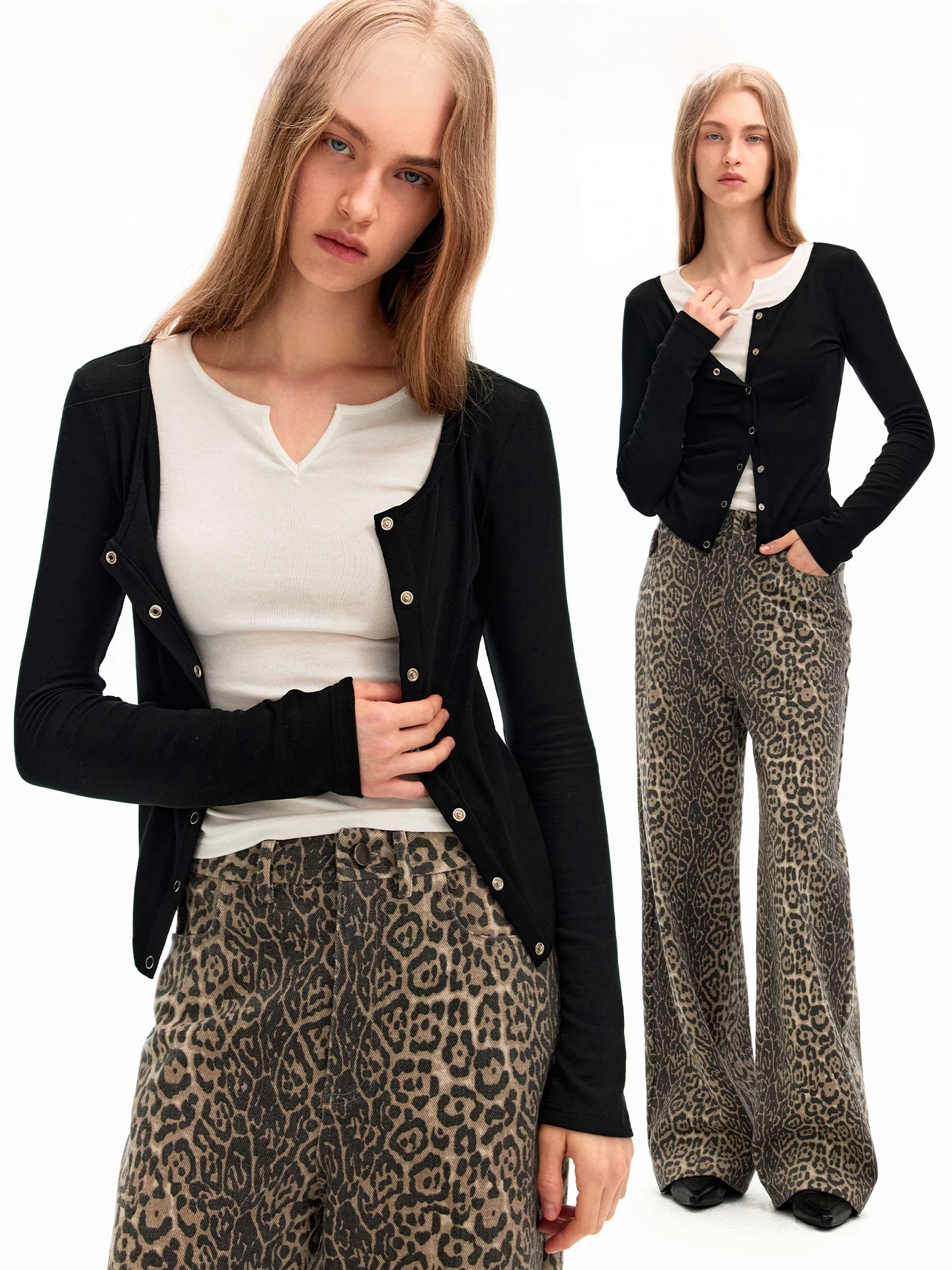 Мягкий уютный женский вязаный свитер с V-образным вырезом из смесовой шерсти и лиоцелла, повседневный, приталенный, с эффектом двухслойности, с длинными рукавами
Мягкий уютный женский вязаный свитер с V-образным вырезом из смесовой шерсти и лиоцелла, повседневный, приталенный, с эффектом двухслойности, с длинными рукавами