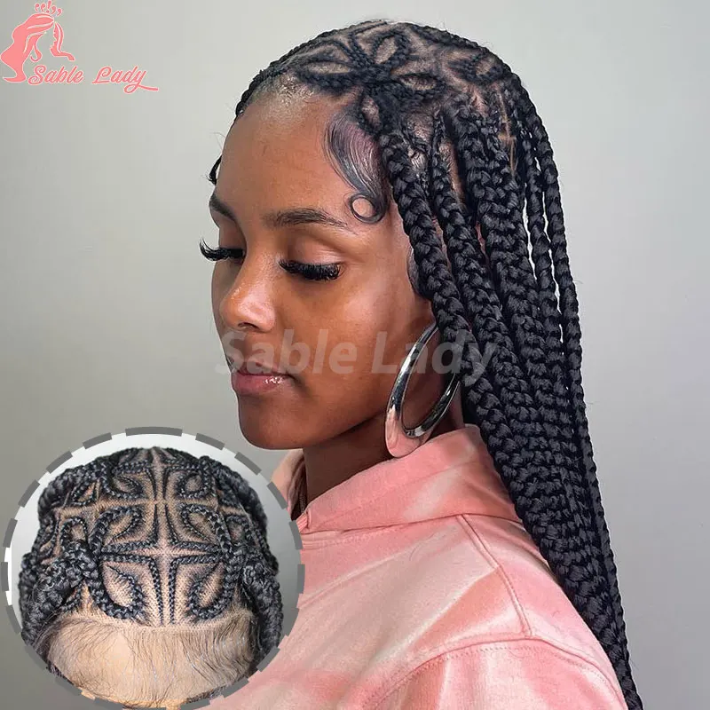 Полный парик фронта шнурка 36 "Корковый плетеный парик Синтетический Jumbo Knotless Braids Парик для женщин Искусственный локоны Парик с косой в форме бабочки 
Полный парик фронта шнурка 36 "Корковый плетеный парик Синтетический Jumbo Knotless Braids Парик для женщин Искусственный локоны Парик с косой в форме бабочки