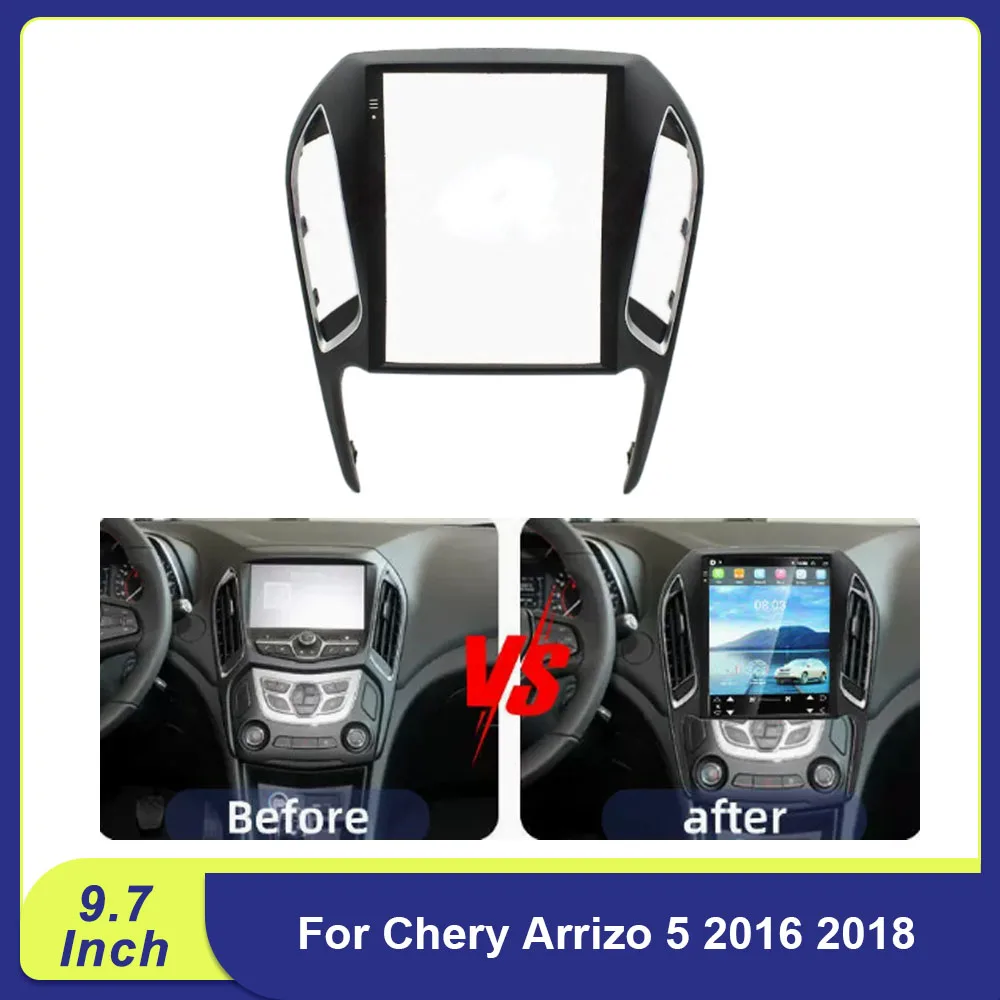 9.7 Inch Vertical Screen Dash Kit for Chery Arrizo 5 2016 2018 Multimedia Radio Panel
9.7 Inch Vertical Screen Dash Kit for Chery Arrizo 5 2016 2018 Multimedia Radio Panel
