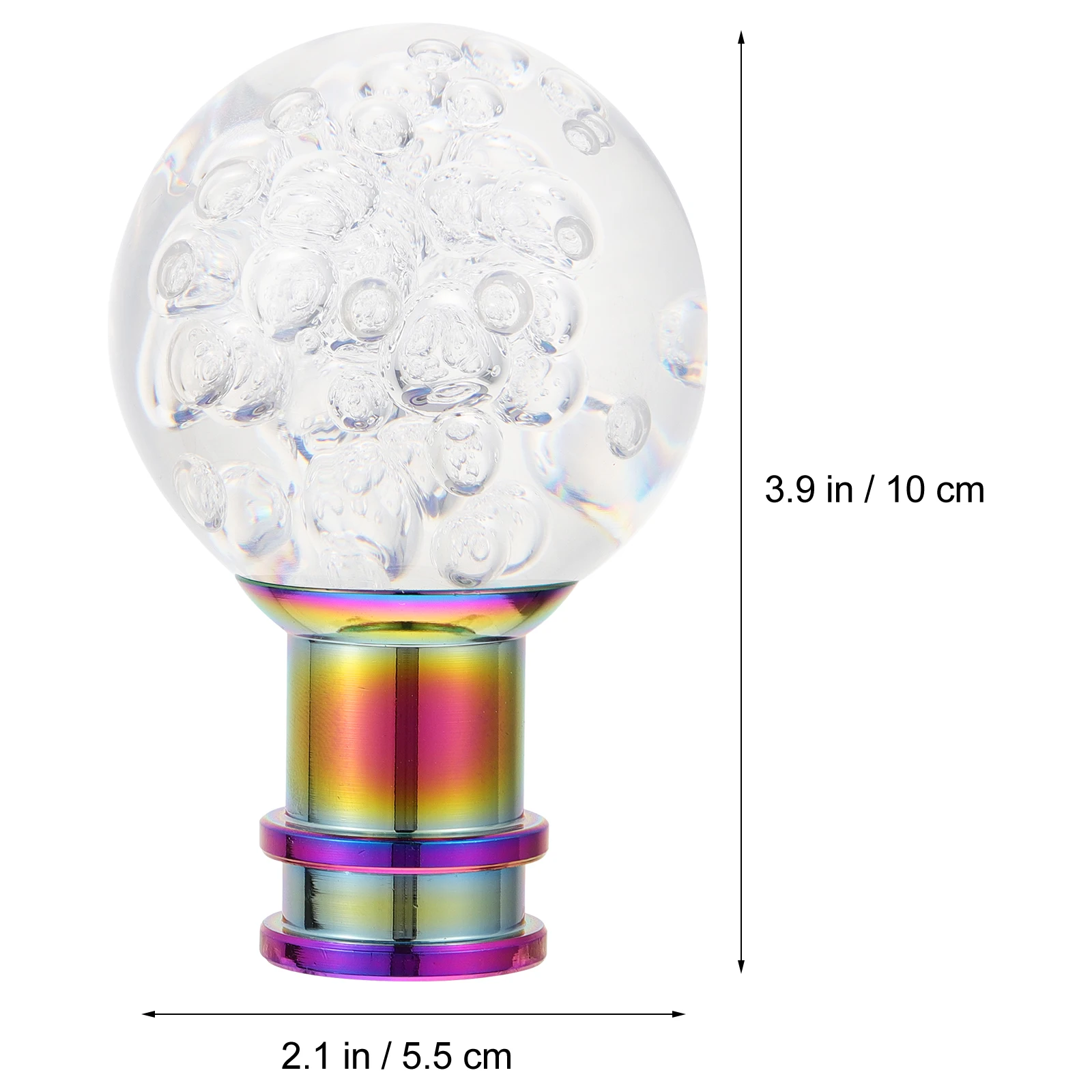 Gear Round Head Acrylic Manual Knob Handle Crystal Decor Car Accessories Transparent Bubble Style Durable Upgrade For Suv Trucks
Gear Round Head Acrylic Manual Knob Handle Crystal Decor Car Accessories Transparent Bubble Style Durable Upgrade For Suv Trucks