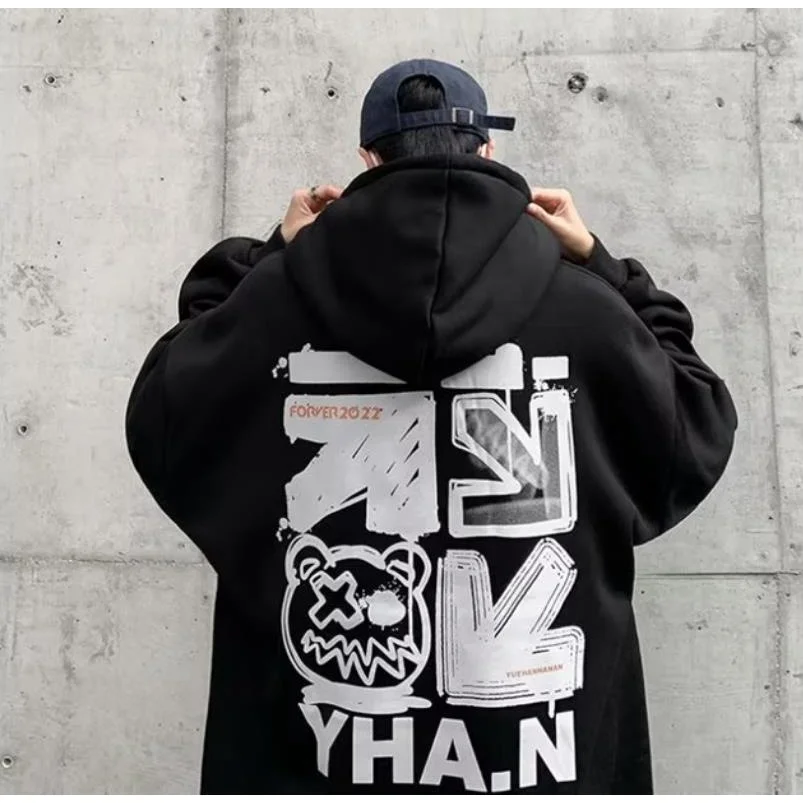 【SIze M-8XL Hoodies】2025 New Men Fashion Cartoon graffiti Letter Print cotton Casual Velvet Oversize Jacket Couple Clothes
【SIze M-8XL Hoodies】2025 New Men Fashion Cartoon graffiti Letter Print cotton Casual Velvet Oversize Jacket Couple Clothes