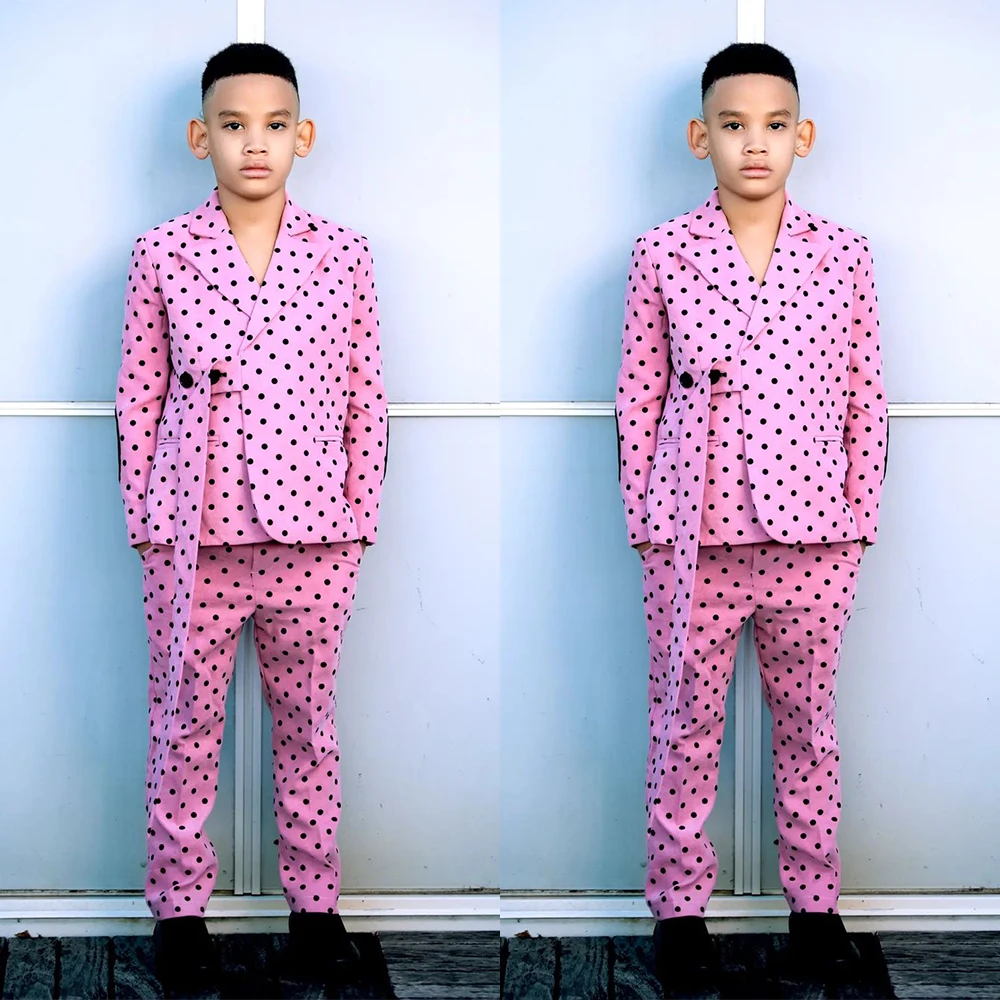 Pink Boy Formal Suits Dinner Tuxedos Little Boys Kids For Wedding Party Prom Birthday Wear (Jacket+Pant)
Pink Boy Formal Suits Dinner Tuxedos Little Boys Kids For Wedding Party Prom Birthday Wear (Jacket+Pant)