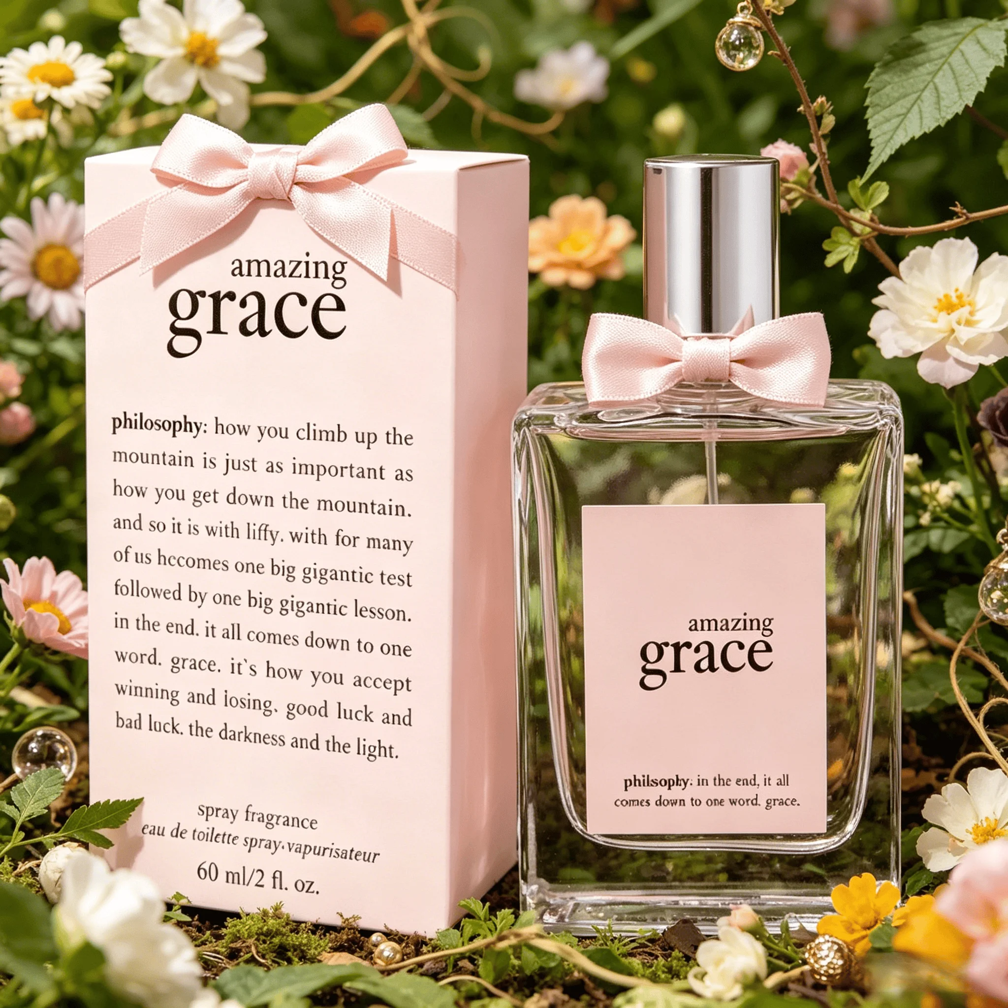 Philosophy Amazing Grace Ballet Rose EDP Light Floral Aroma Dreamy Gentle Scent for Women & Gifting
Philosophy Amazing Grace Ballet Rose EDP Light Floral Aroma Dreamy Gentle Scent for Women & Gifting