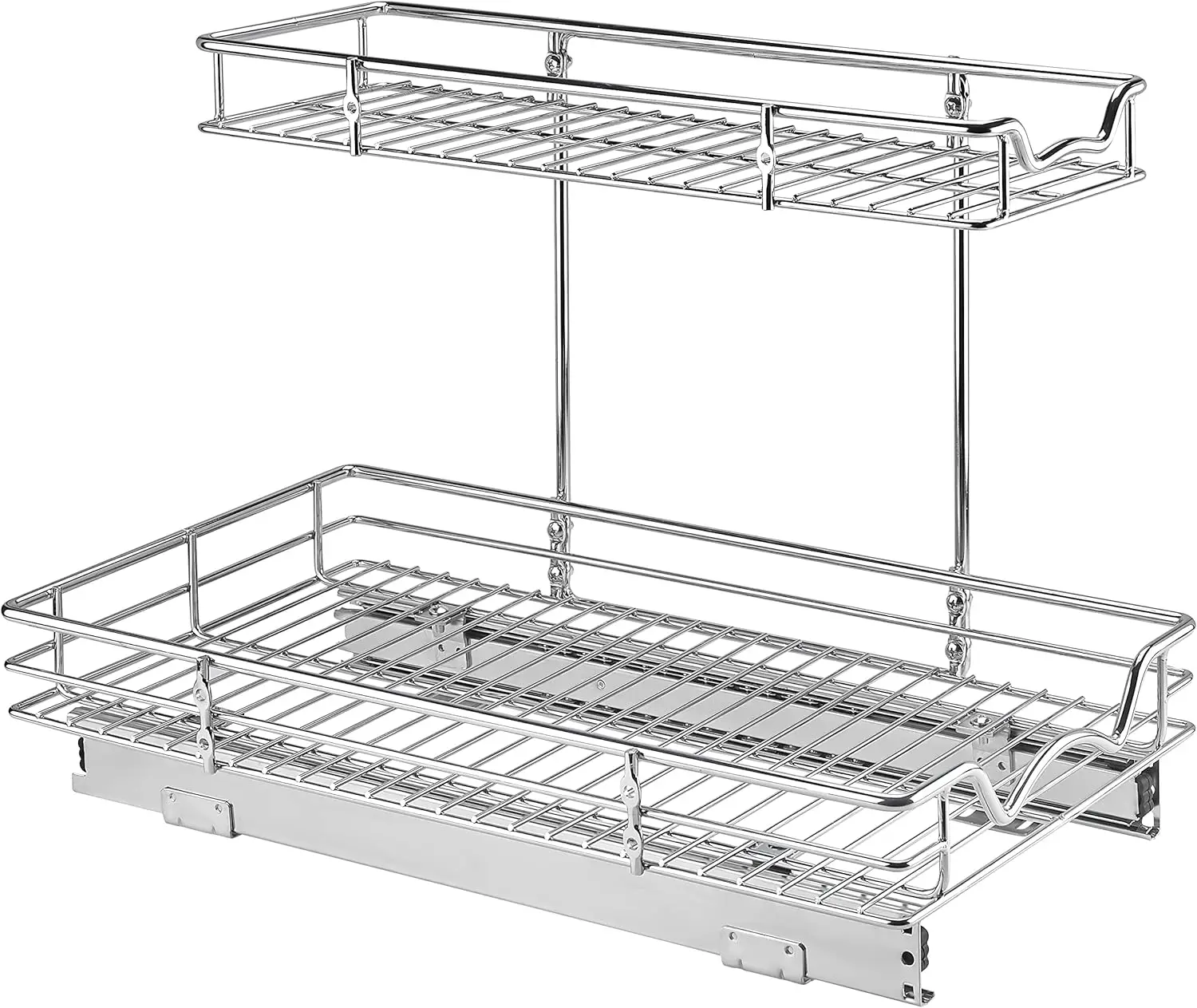 HOLDN’ STORAGE Two Tier Under Sink Organizers and Storage - Slide Out Cabinet Organizer w/Sliding Drawers for Cabinets- Life
HOLDN’ STORAGE Two Tier Under Sink Organizers and Storage - Slide Out Cabinet Organizer w/Sliding Drawers for Cabinets- Life
