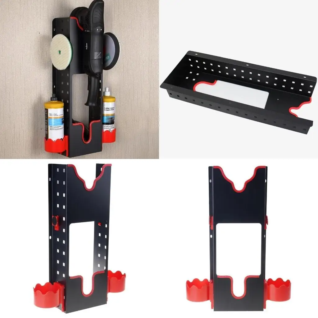 652F Polisher Holder Wall Mount Polishing Machine Rack Car Buffer Rotary Polisher Auto Detailing Storage Rack
652F Polisher Holder Wall Mount Polishing Machine Rack Car Buffer Rotary Polisher Auto Detailing Storage Rack