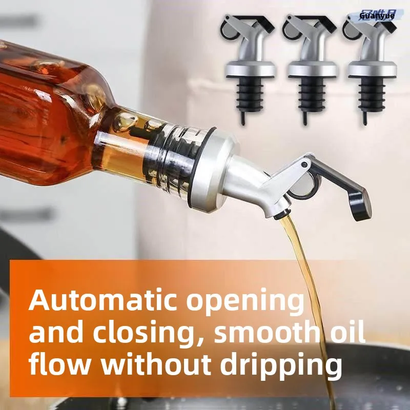 Automatic Opening And Closing Seasoning Vinegar Soy Sauce Bottle Oil Pouring Mouth Press Machine Leakproof Oil Bottle Stopper
Automatic Opening And Closing Seasoning Vinegar Soy Sauce Bottle Oil Pouring Mouth Press Machine Leakproof Oil Bottle Stopper