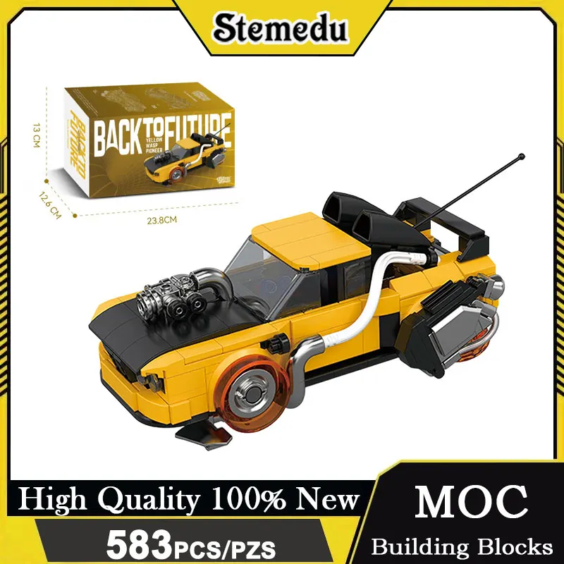 Набор строительных блоков «Суперкар» из 583 деталей с контейнером, техническая модель гоночного автомобиля «Желтый пионер», конструктор для детей и взрослых, подарки
Набор строительных блоков «Суперкар» из 583 деталей с контейнером, техническая модель гоночного автомобиля «Желтый пионер», конструктор для детей и взрослых, подарки