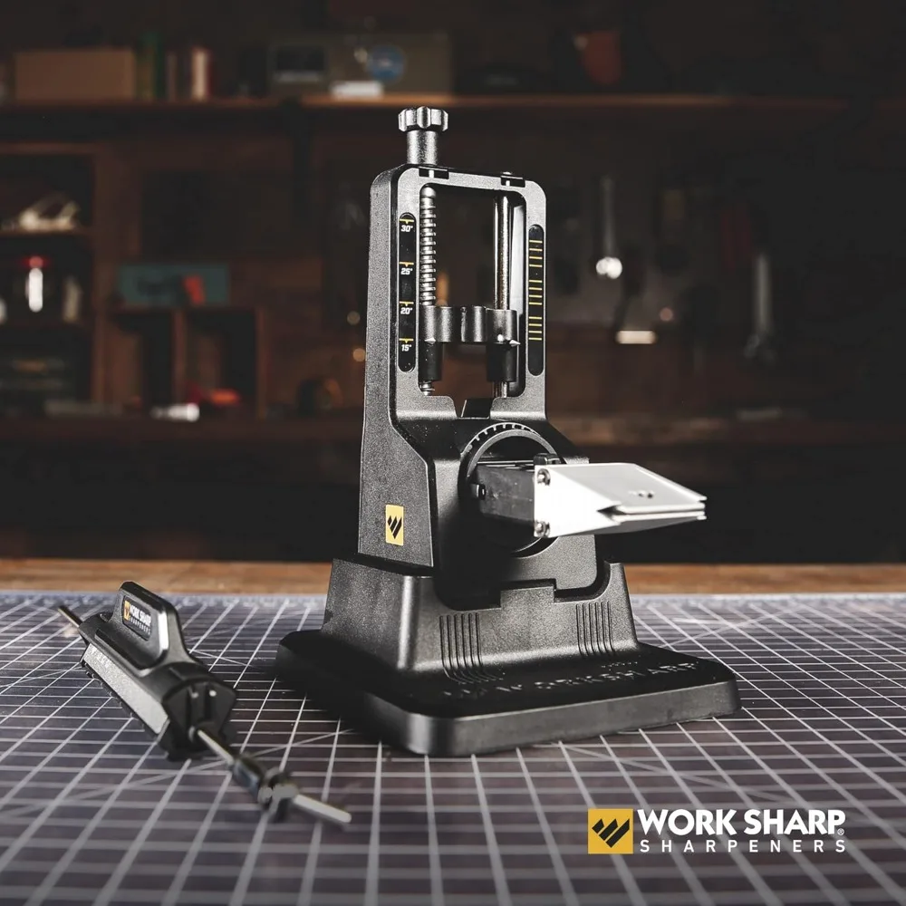 Precision Adjust Knife Sharpener Kit, Sharpens All Pocket and Kitchen Knives with ease & control
Precision Adjust Knife Sharpener Kit, Sharpens All Pocket and Kitchen Knives with ease & control