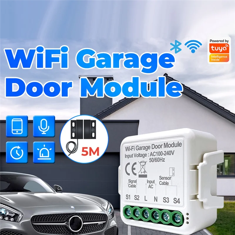Y51A-Tuya Smart Wifi Garage Door Switch Sensors Opener Controller Voice Remote Control Switch For Google Home Smart Life Easy In
Y51A-Tuya Smart Wifi Garage Door Switch Sensors Opener Controller Voice Remote Control Switch For Google Home Smart Life Easy In