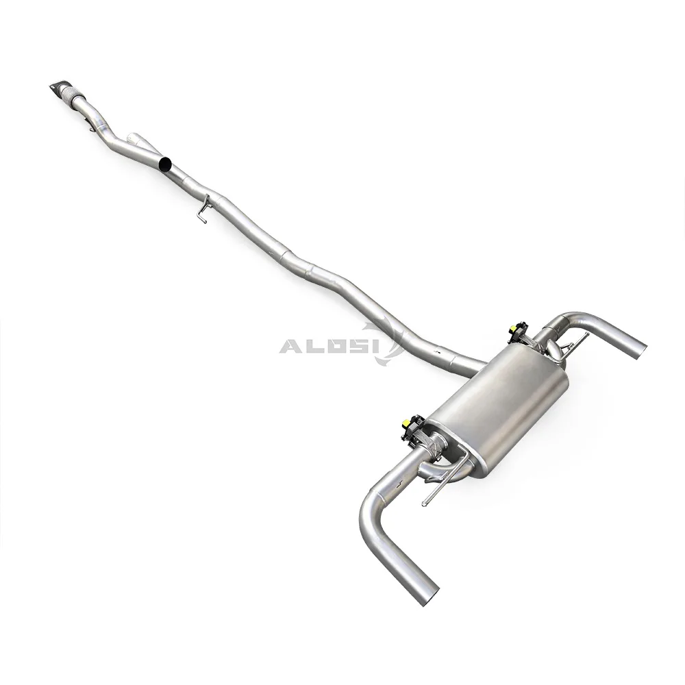 Suitable for Mercedes-Benz CLA220 2.0T 2018-2023 with remote control cat back exhaust muffler 
Suitable for Mercedes-Benz CLA220 2.0T 2018-2023 with remote control cat back exhaust muffler