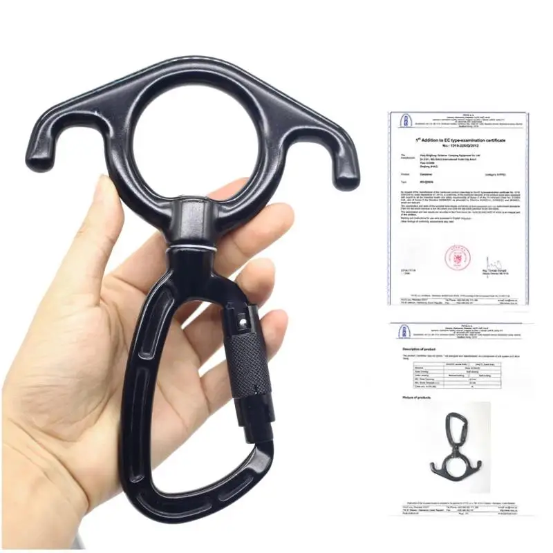 3 In 1 Hardware Figure 8 Carabiner Swivel for Aerial Dance Silk Climb Yoga Spinning Fly Aerial and Hammock Swing Fittings
3 In 1 Hardware Figure 8 Carabiner Swivel for Aerial Dance Silk Climb Yoga Spinning Fly Aerial and Hammock Swing Fittings