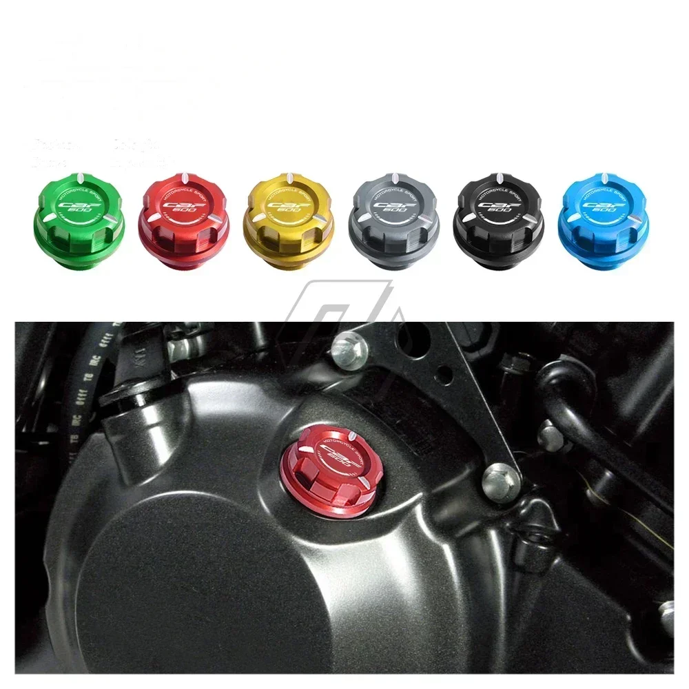 For Honda CBF600 CBF600S From 2004 Motorcycle Engine Oil Cap Bolt Screw Filler Cover
For Honda CBF600 CBF600S From 2004 Motorcycle Engine Oil Cap Bolt Screw Filler Cover