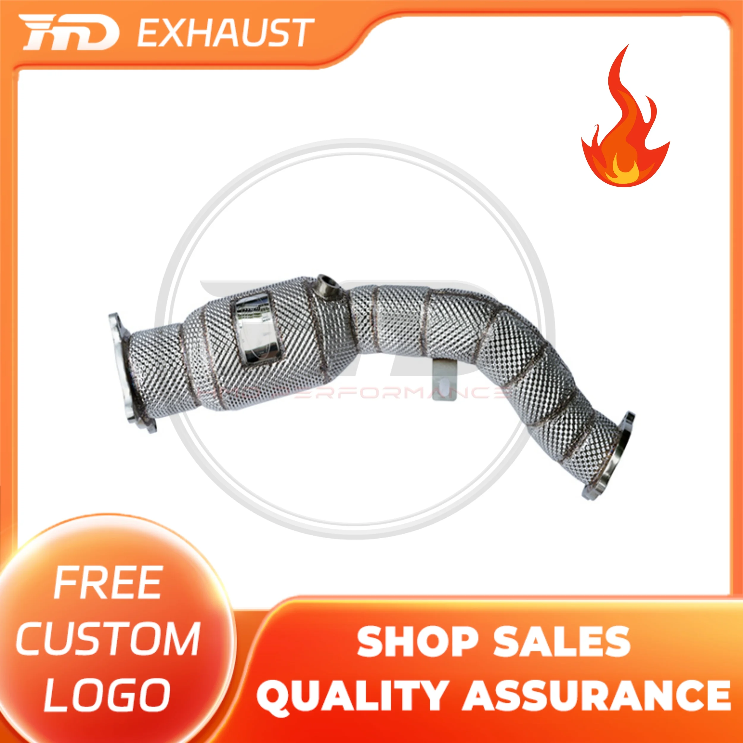 HMD Hot sale Stainless Steel Downpipe For Audi A4L A5 B8 2008-2016 2.0T Straight Pipe Exhaust System Car Parts
HMD Hot sale Stainless Steel Downpipe For Audi A4L A5 B8 2008-2016 2.0T Straight Pipe Exhaust System Car Parts