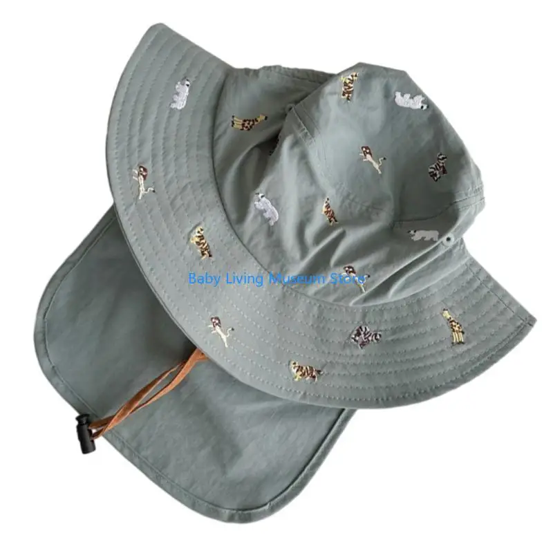 P31C Kids Fisherman Hat Cartoon Print Infants Bucket Caps Wide Brimmed for Daily
P31C Kids Fisherman Hat Cartoon Print Infants Bucket Caps Wide Brimmed for Daily