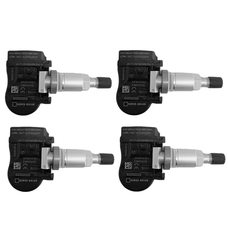 A54P-Car TPMS Tire Pressure Sensor Kit 6 Pieces- For Kia Elantra Optima 552933-D9100, 52933D9100, 52933-D4100, 52933D210
A54P-Car TPMS Tire Pressure Sensor Kit 6 Pieces- For Kia Elantra Optima 552933-D9100, 52933D9100, 52933-D4100, 52933D210