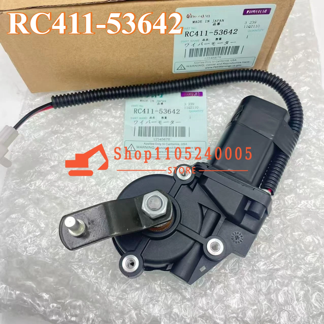 12v 162000-6101 Throttle Motor Motor Start Switch Throttle Idle Motor RC411-53642 For Excavator U30 35-5-3 KX161 135
12v 162000-6101 Throttle Motor Motor Start Switch Throttle Idle Motor RC411-53642 For Excavator U30 35-5-3 KX161 135