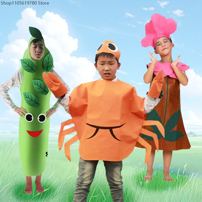 Niños Kindergarten Cosplay Clothes 2026 Día del Niño Cartoon Animal Fruit Vegetable Costume Stage Performance Holiday Role Play
Niños Kindergarten Cosplay Clothes 2026 Día del Niño Cartoon Animal Fruit Vegetable Costume Stage Performance Holiday Role Play