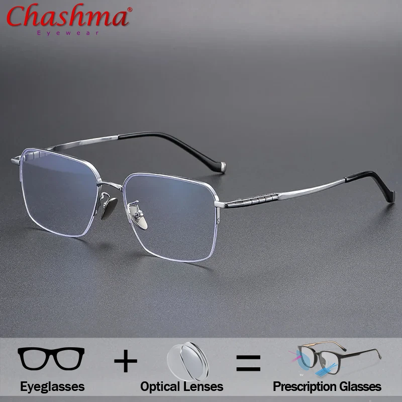 Semi-Rimless Doctor With Prescription Eyeglasses Men Titanium 1.74 Photochromic Optical Glasses Bifocal Progressive Eyewear 2025
Semi-Rimless Doctor With Prescription Eyeglasses Men Titanium 1.74 Photochromic Optical Glasses Bifocal Progressive Eyewear 2025