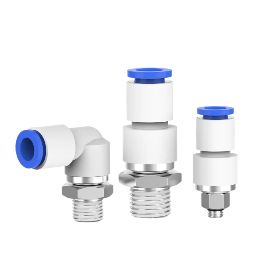 Pneumatic 360-degree high-speed rotary joint KSL06-01S air pipe KSH04-M5 universal elbow 08-02S
Pneumatic 360-degree high-speed rotary joint KSL06-01S air pipe KSH04-M5 universal elbow 08-02S