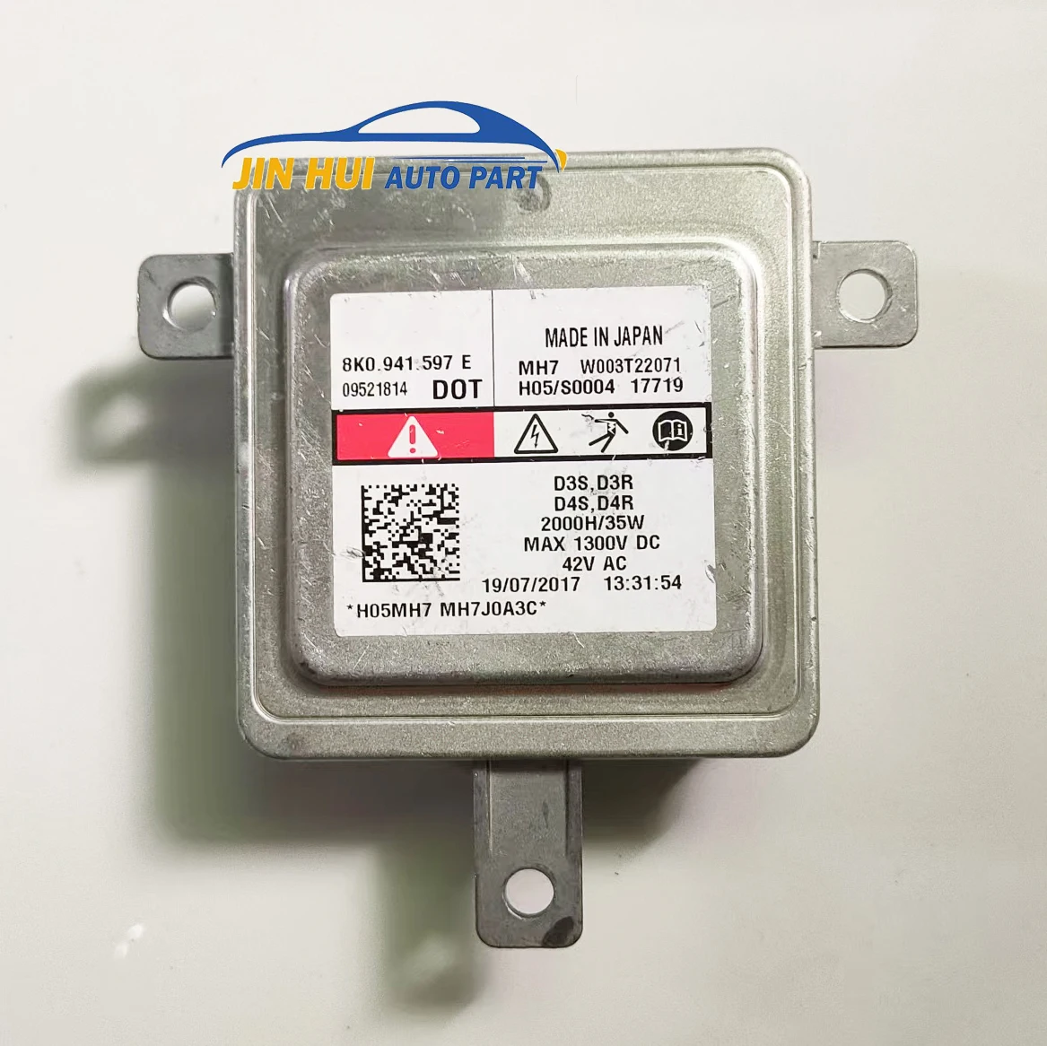 OEM 8K0941597E Genuine LED Headlight Ballast Controller Module D3S D3R DOT 8K0.941.597E Fit For A U D- I V - W CAR
OEM 8K0941597E Genuine LED Headlight Ballast Controller Module D3S D3R DOT 8K0.941.597E Fit For A U D- I V - W CAR