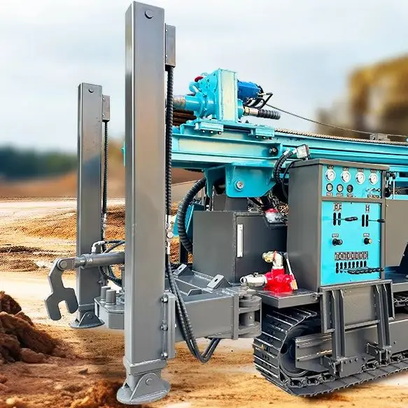 Customized High-Torque Crawler Water Well Drilling Rig – 200m Borehole Depth
Customized High-Torque Crawler Water Well Drilling Rig – 200m Borehole Depth