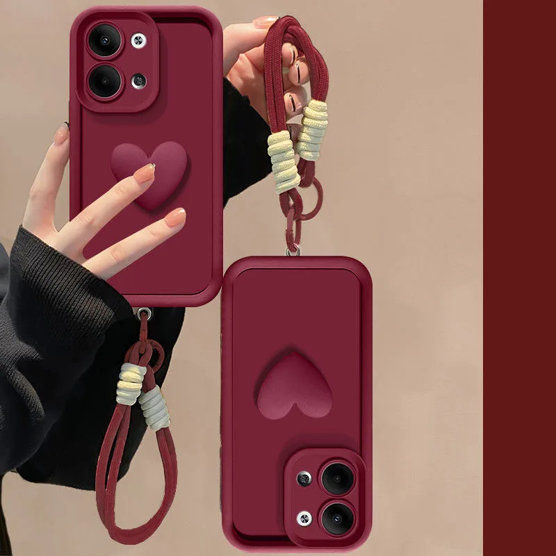 Чехол для OPPO Reno 13, чехол для телефона OPPO Reno 13 Pro, полная упаковка, матовый чехол с ремешком в виде сердца любви
Чехол для OPPO Reno 13, чехол для телефона OPPO Reno 13 Pro, полная упаковка, матовый чехол с ремешком в виде сердца любви