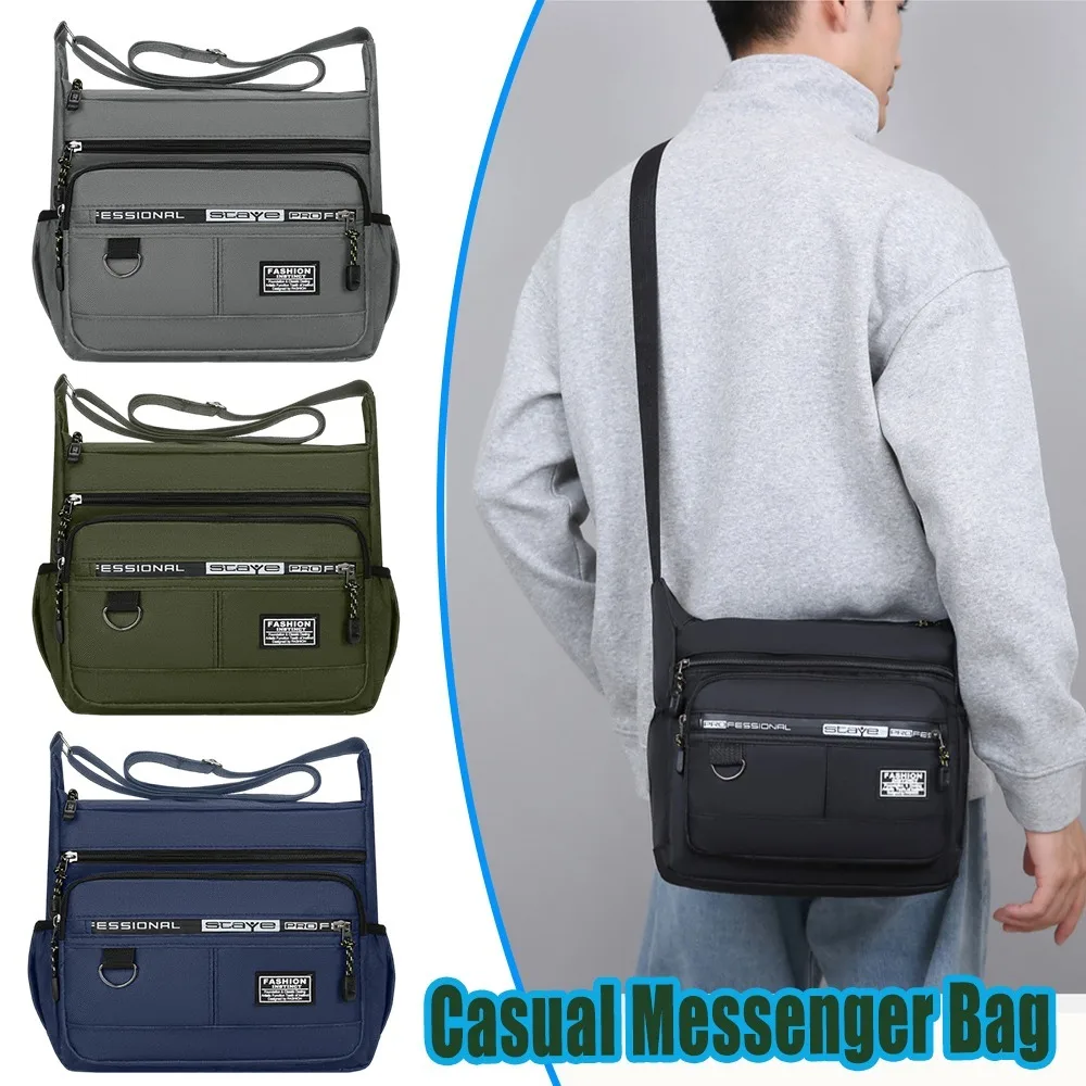 Mens Crossbody Bag Sling Bag Large Capacity Messenger Shoulder Bag For Outdoor Travel Sports Casual Daily Use With Letters Print
Mens Crossbody Bag Sling Bag Large Capacity Messenger Shoulder Bag For Outdoor Travel Sports Casual Daily Use With Letters Print