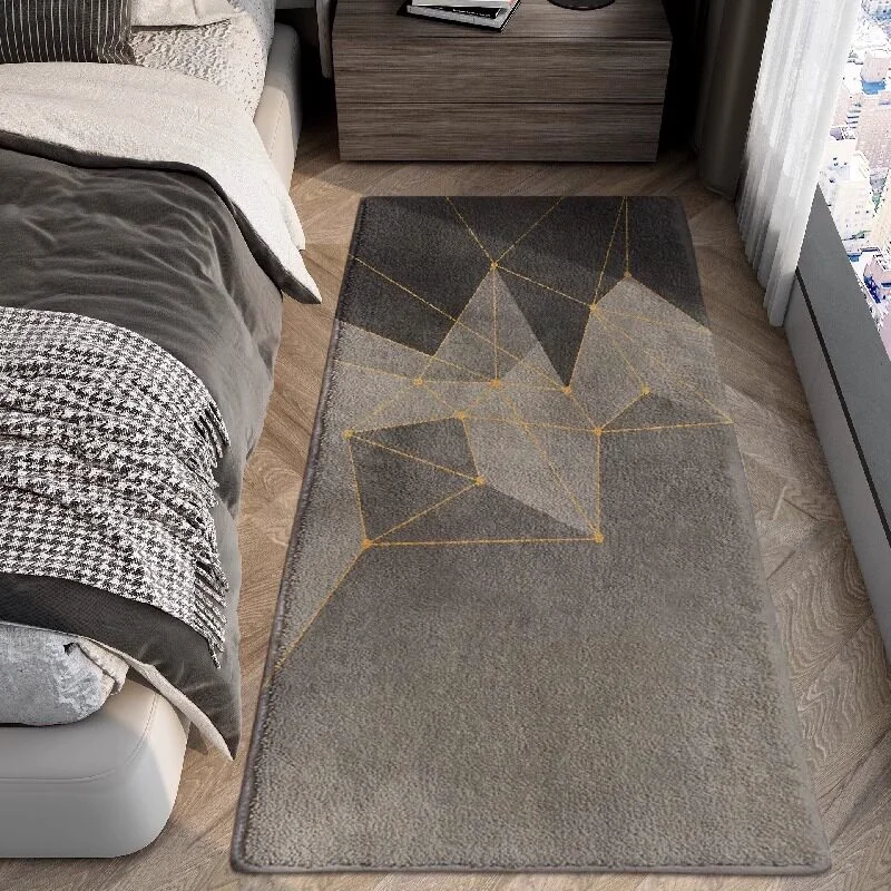 Modern light luxury imitation cashmere bedside carpet Bedroom long bedside blanket Living room bedside mattress Bedside
Modern light luxury imitation cashmere bedside carpet Bedroom long bedside blanket Living room bedside mattress Bedside