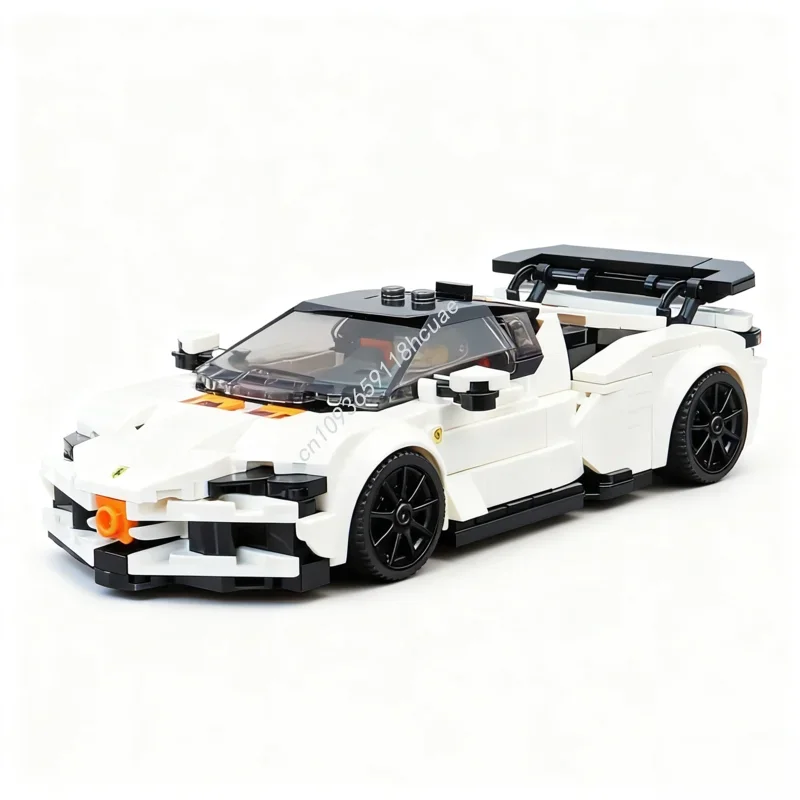 390pcs MOC Italian SF90 XX Stradale Studs wide City Champions supercar Model Building blocks Brick Assemble toys Christmas gifts
390pcs MOC Italian SF90 XX Stradale Studs wide City Champions supercar Model Building blocks Brick Assemble toys Christmas gifts