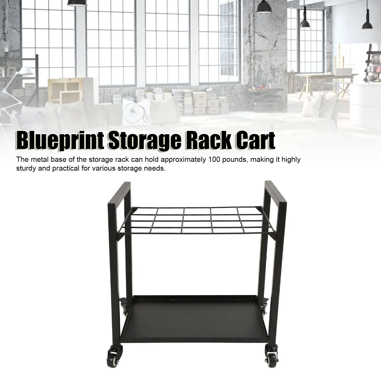 Blueprint Storage Rack Cart 20 Slots Multipurpose Blueprint Storage Rack Metal for Office for Company for Engineers
Blueprint Storage Rack Cart 20 Slots Multipurpose Blueprint Storage Rack Metal for Office for Company for Engineers