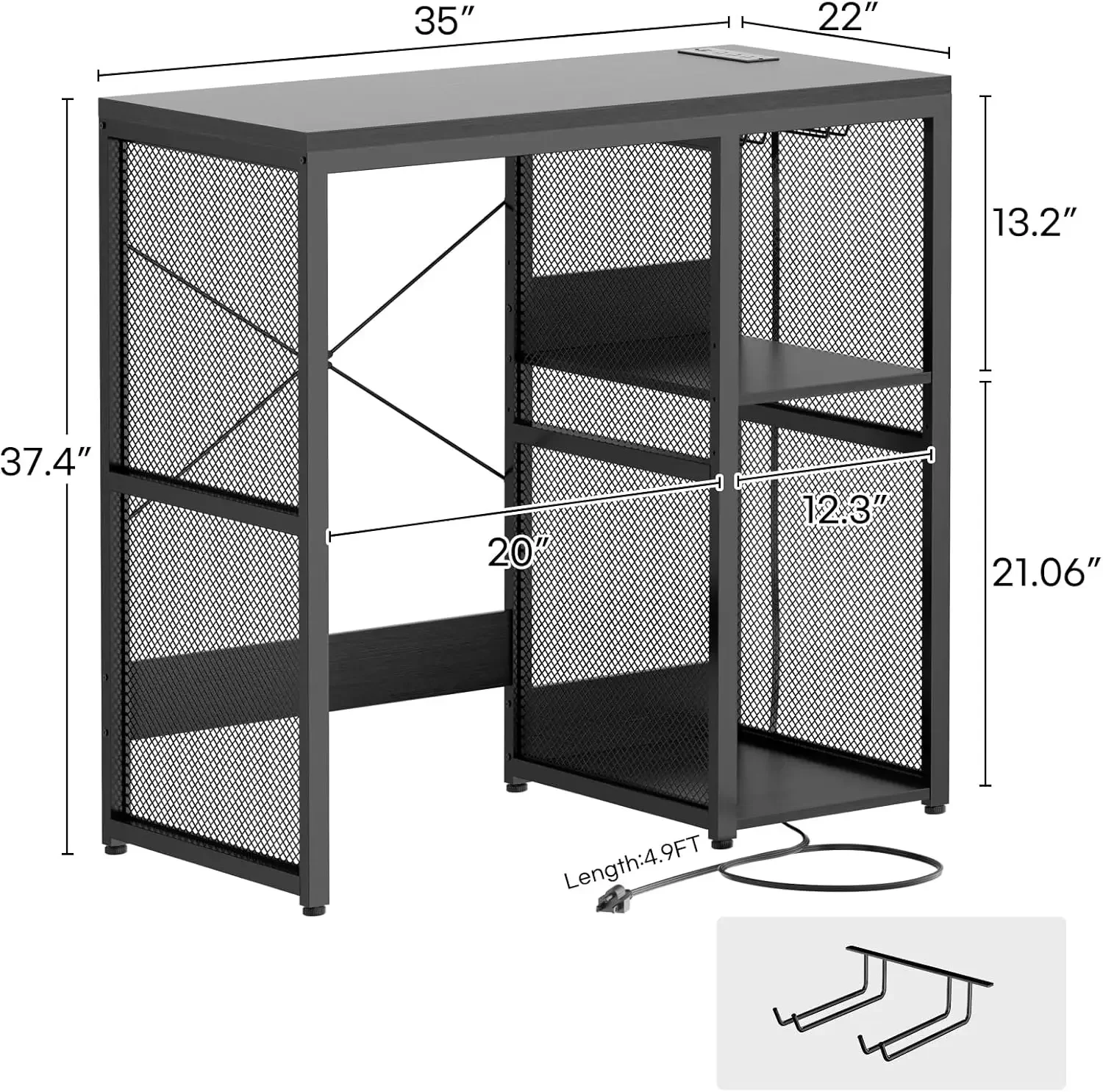 Mini Fridge Stand Cabinet With Power Outlet Coffee Bar Storage Wine Rack Microwave Shelf For Kitchen Dorm Black
Mini Fridge Stand Cabinet With Power Outlet Coffee Bar Storage Wine Rack Microwave Shelf For Kitchen Dorm Black