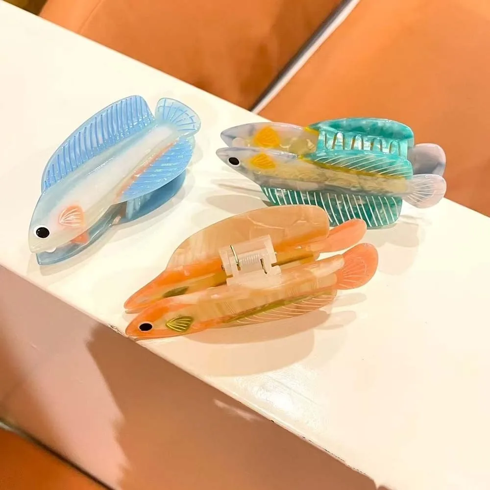 Acrylic Guppy Hair Claw Fish Contrast Color Silver Arowana Shark Clip Swordfish Korean Style Acetic Acid Hair Claw Female
Acrylic Guppy Hair Claw Fish Contrast Color Silver Arowana Shark Clip Swordfish Korean Style Acetic Acid Hair Claw Female