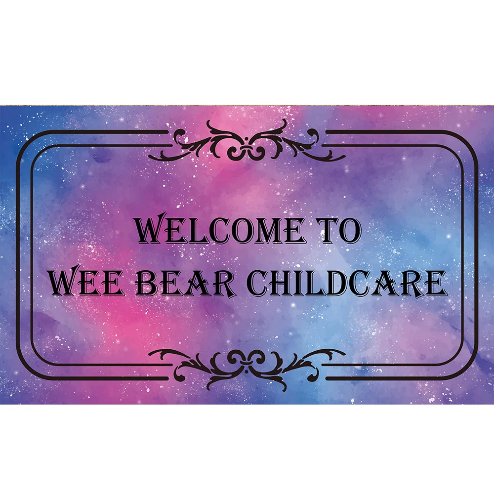 WELCOME TO WEE BEAR CHILDCARE bathroom accessories Non-slip Mat,House Decor Mat Welcome Doormat,Funny Mat,Indoor Mat
WELCOME TO WEE BEAR CHILDCARE bathroom accessories Non-slip Mat,House Decor Mat Welcome Doormat,Funny Mat,Indoor Mat
