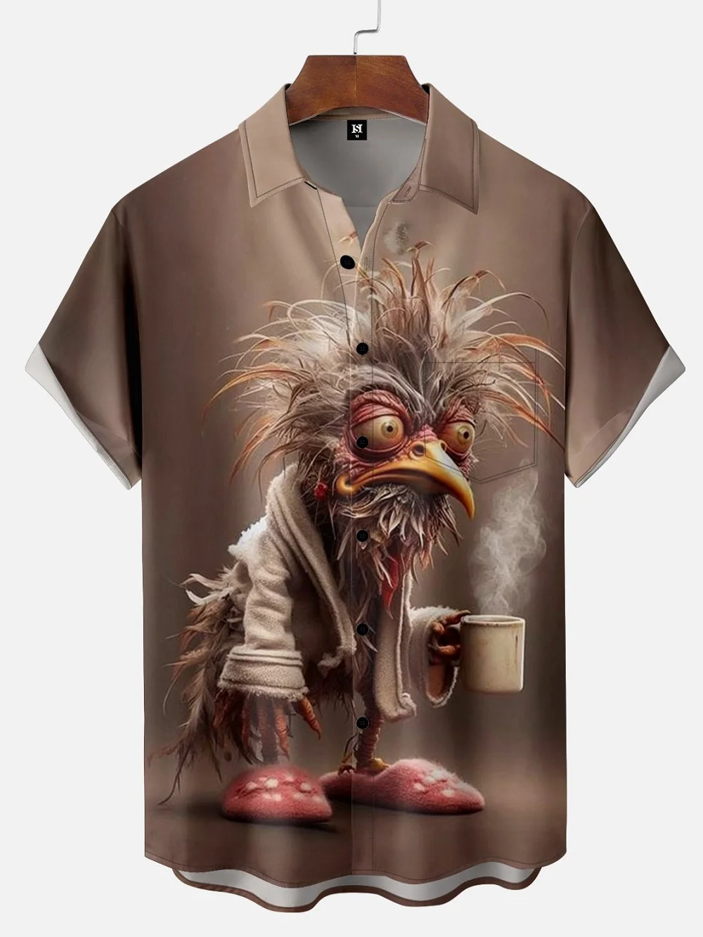 Summer Men's Shirt 3d Print Funny Animal Street Casual Short Sleeve Cartoon Oversized Shirts Fashion Streetwear Male Men Clothes
Summer Men's Shirt 3d Print Funny Animal Street Casual Short Sleeve Cartoon Oversized Shirts Fashion Streetwear Male Men Clothes