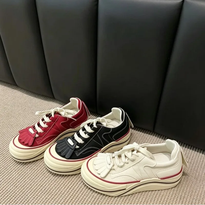 2026 New Women's Shoes Fashion Retro Chunky Sneakers for Woman Exquisite Round Head Casual Shoes Designer Shoes Zapatos De Mujer
2026 New Women's Shoes Fashion Retro Chunky Sneakers for Woman Exquisite Round Head Casual Shoes Designer Shoes Zapatos De Mujer