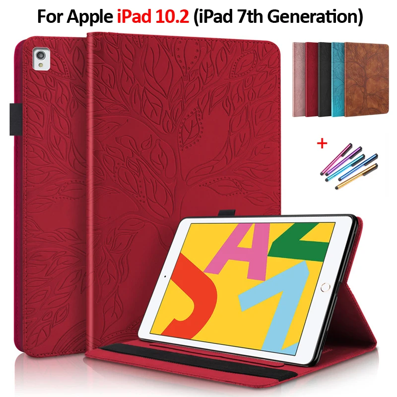 Чехол для iPad 7-го поколения, кожаный флип-чехол с тисненым деревом для iPad 10,2, чехол-кошелек, подставка для планшета, чехол для iPad 10 2-дюймовый чехол
Чехол для iPad 7-го поколения, кожаный флип-чехол с тисненым деревом для iPad 10,2, чехол-кошелек, подставка для планшета, чехол для iPad 10 2-дюймовый чехол