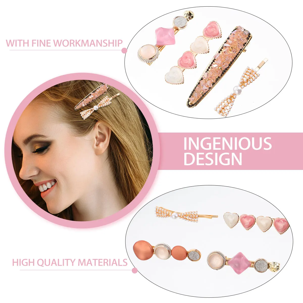 8pcs Delicate Metal Hairpins Stylish Fringe Hair Clips For Women Elegant Wedding Hairpiece Decorative Accessories
8pcs Delicate Metal Hairpins Stylish Fringe Hair Clips For Women Elegant Wedding Hairpiece Decorative Accessories