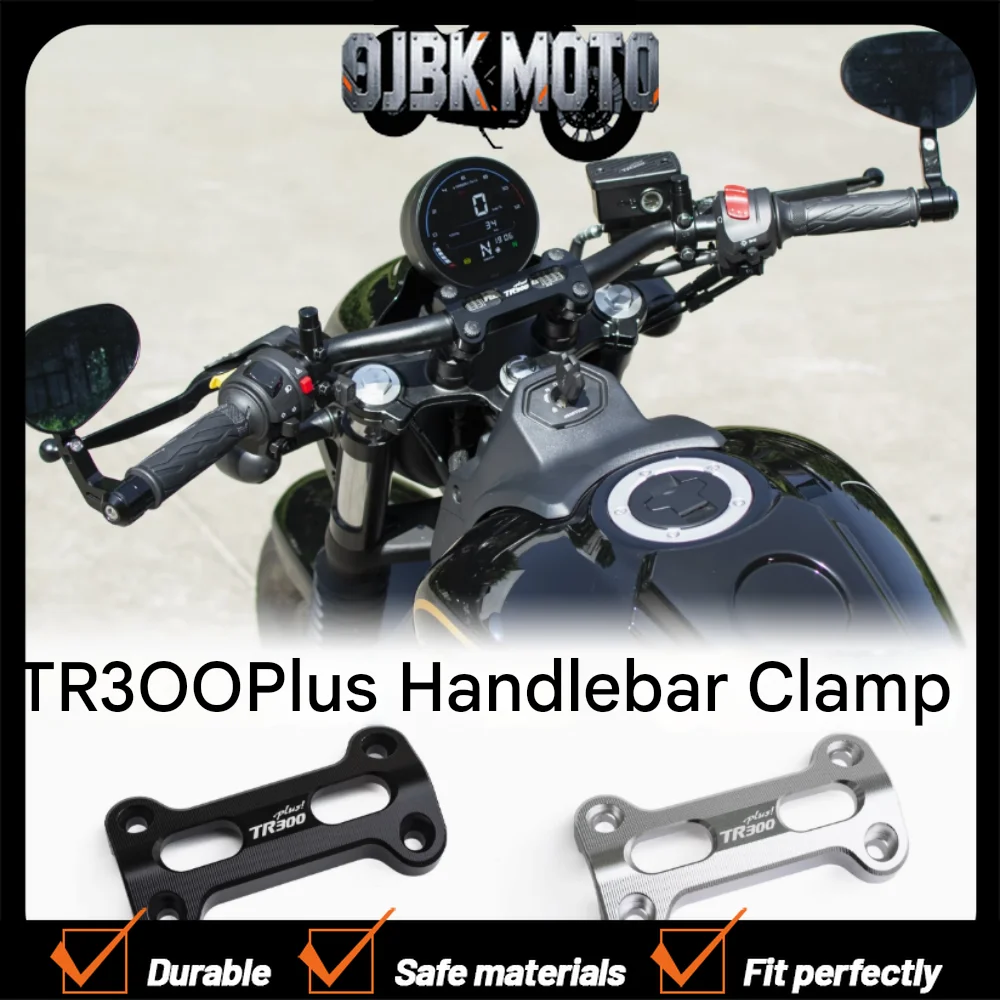 Suitable for Haojue TR300Plus modified handlebar integrated block aluminum alloy handle faucet direction decorative accessories
Suitable for Haojue TR300Plus modified handlebar integrated block aluminum alloy handle faucet direction decorative accessories