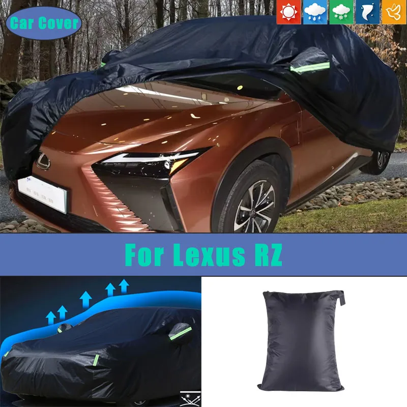 For Lexus RZ Car Full Outer Covers Outdoor Waterproof Dustproof Sun Rain Snow Protection Exterior Car Accessories
For Lexus RZ Car Full Outer Covers Outdoor Waterproof Dustproof Sun Rain Snow Protection Exterior Car Accessories