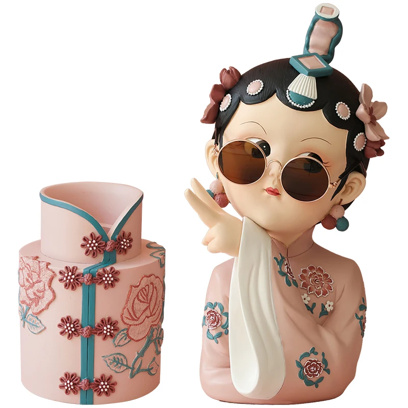 luxury cheongsam vase Chinese antique ornament high-end living room flower arrangement porch TV wine cabinet home decoration
luxury cheongsam vase Chinese antique ornament high-end living room flower arrangement porch TV wine cabinet home decoration